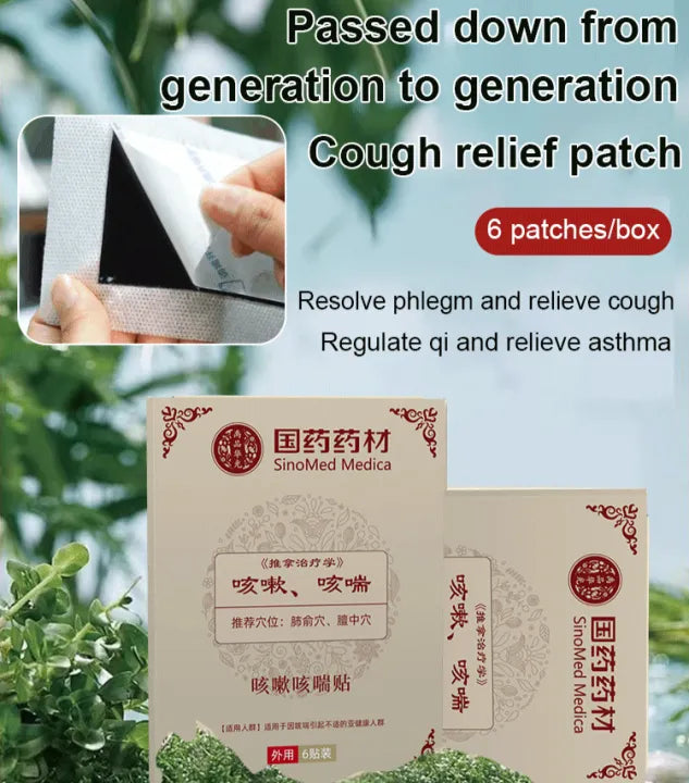 Relief Patch Cough Patchthing Healthy Patch 1 box (6 patches)