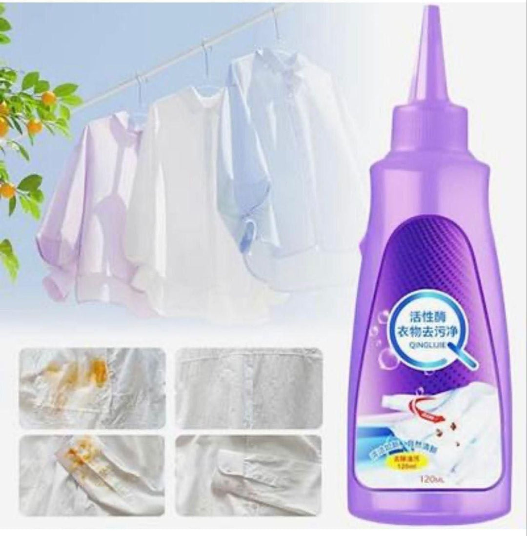 Active Enzyme Laundry Stain Remover - Powerful, Fast-Acting Formula