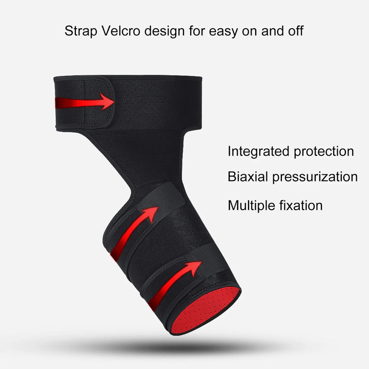 Hip Brace Compression Brace for Hamstring Injury Sprains Sciatic Nerve Fitness Running & Yoga